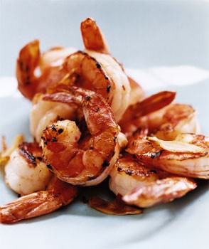 Hot pepper and garlic shrimp