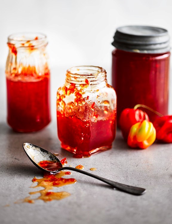 Hot pepper jam