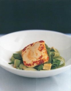 Hot potato salad with melting raclette
