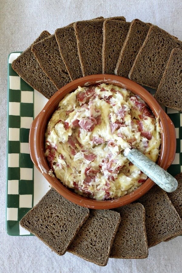 Hot reuben dip