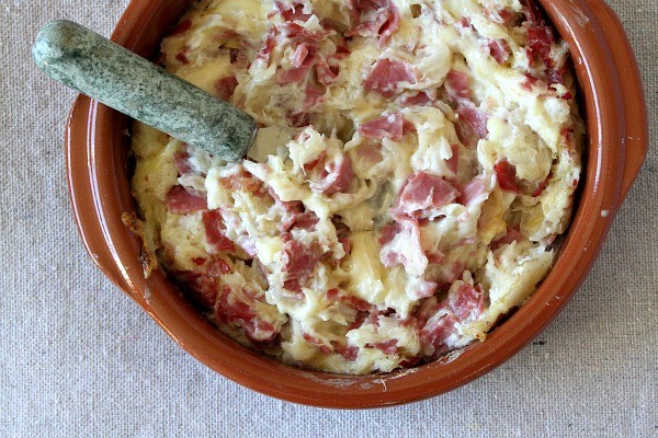 Hot Reuben dip