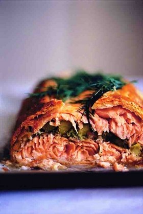 Hot salmon