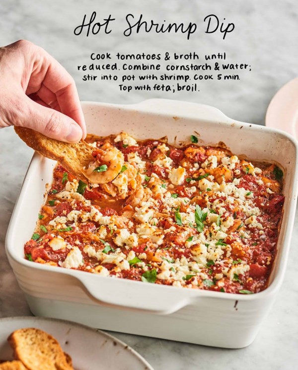 Hot shrimp dip