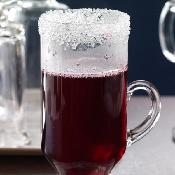 Hot spiced berry punch