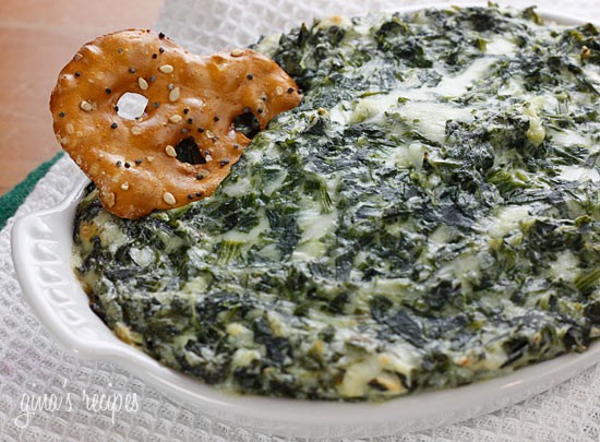 Hot spinach dip