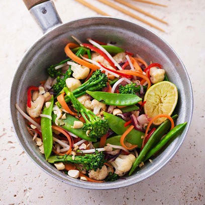 Hot Thai stir-fry