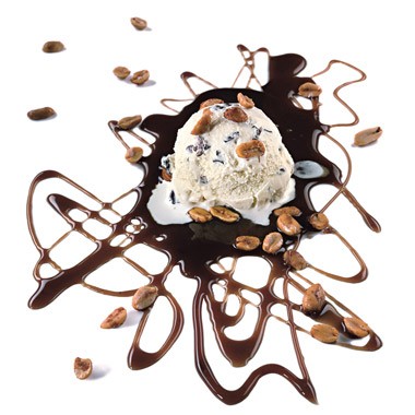 Hot-tin roof sundae