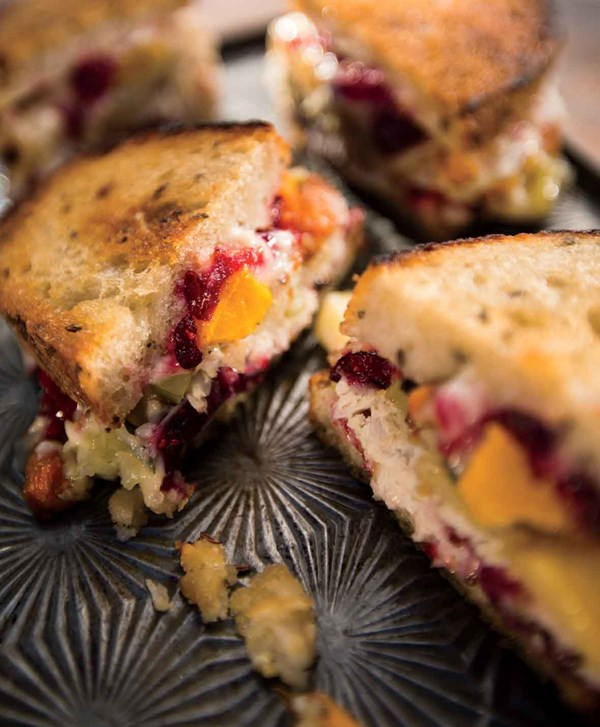 Hot turkey sandwich