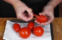 How to blanch and peel a tomato