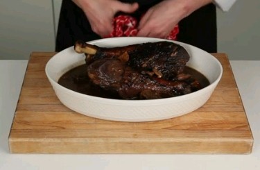 How to braise a turkey drumstick