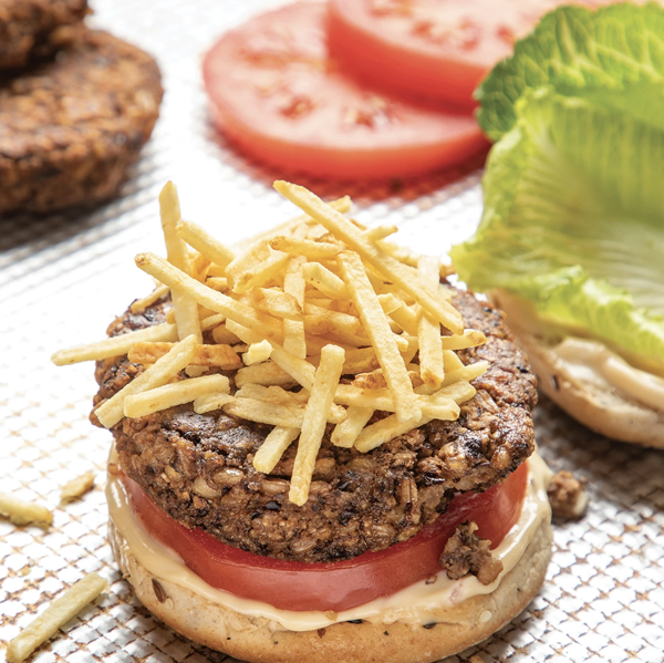 How to build a damn fine veggie burger
