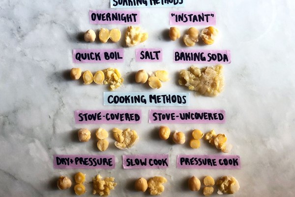 How to cook dried chickpeas