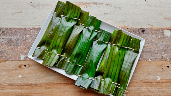 How to cook in banana leaf