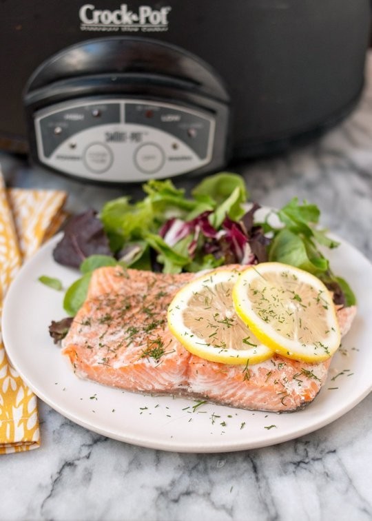 How to cook salmon in the slow cooker
