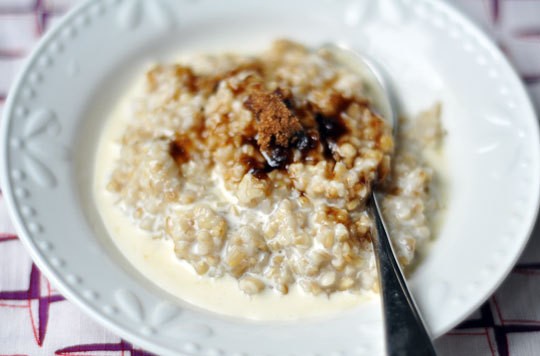 How to cook steel-cut oats for breakfast the night before