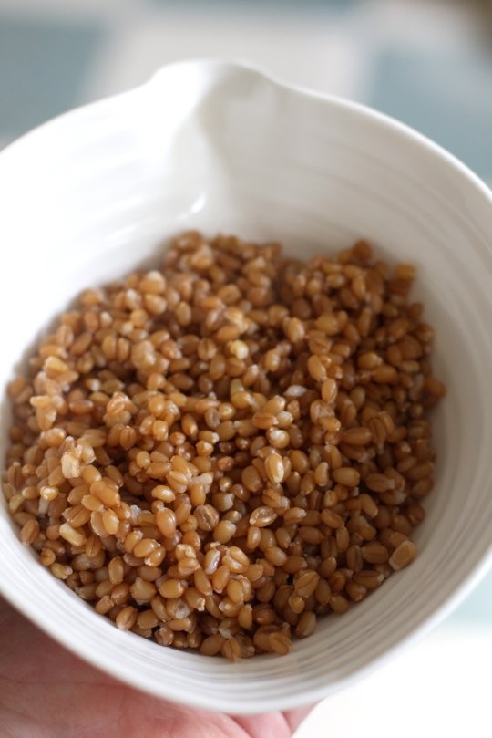 How to cook tender, chewy wheat berries on the stovetop