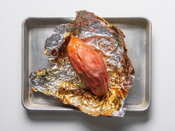 How to cook whole sweet potatoes