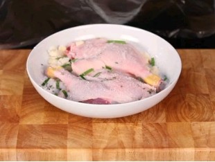 How to cure a duck
