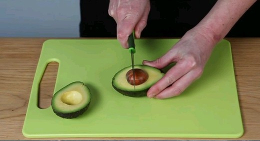How to de-stone an avocado