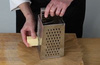 How to grate cheese