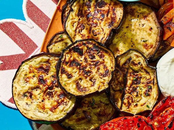 How to grill eggplant