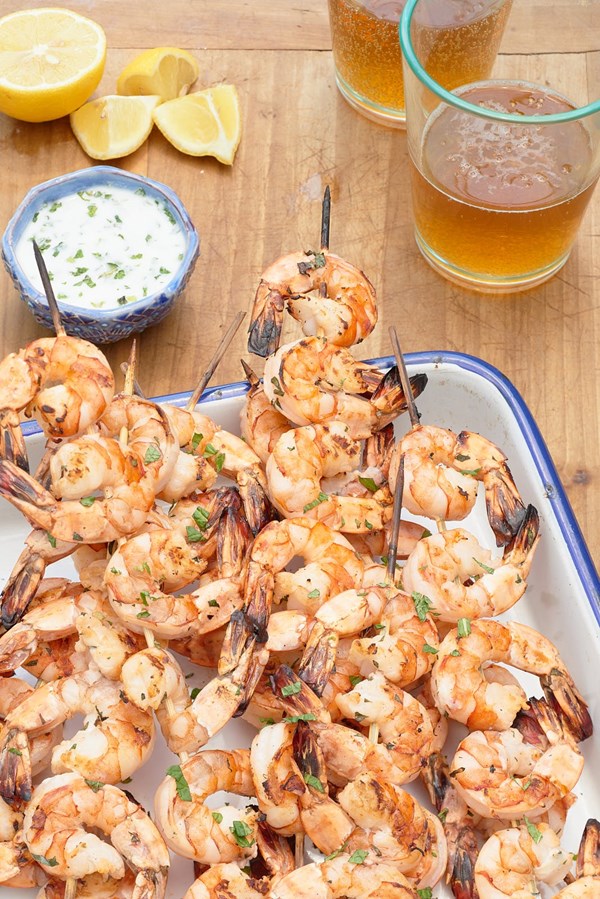 How to grill juicy, flavorful shrimp