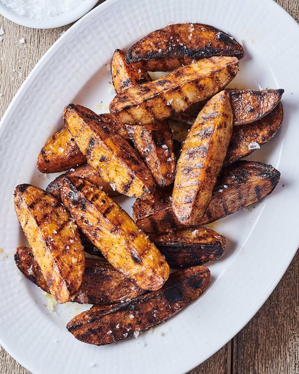 How to grill potatoes
