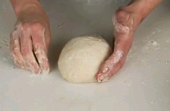 How to knead bread dough