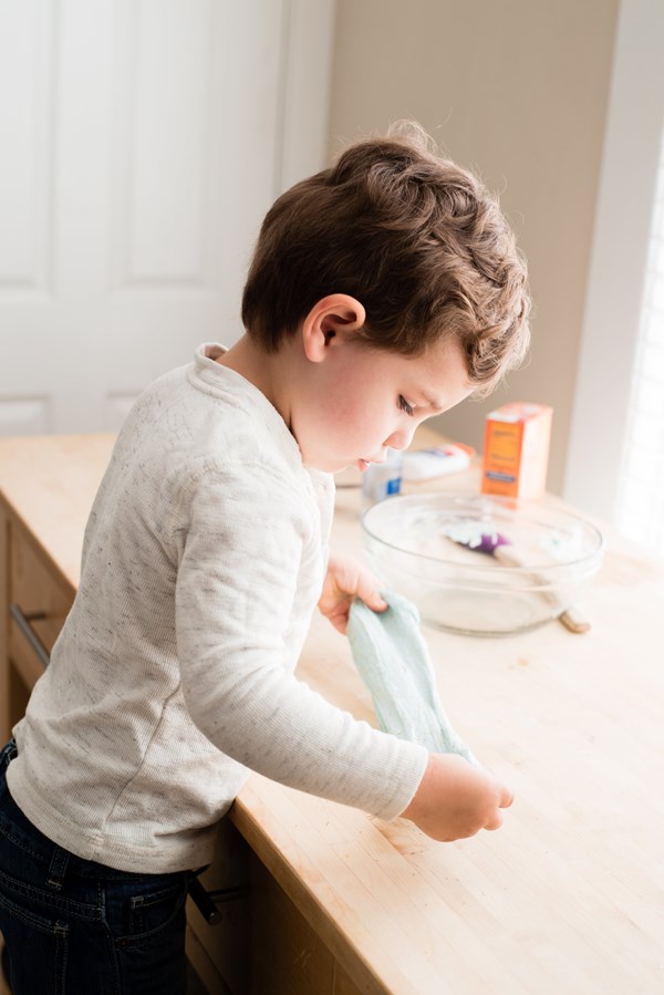 How to make 3-ingredient slime without Borax [non-edible]