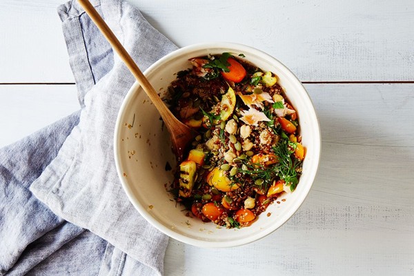 How to make a grain salad without a recipe