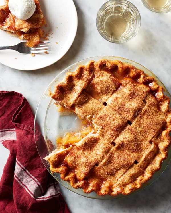How to make a perfect peach pie