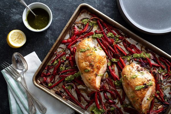 How to make a sheet-pan dinner out of anything