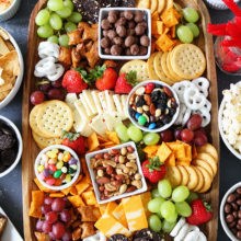 How to make a sweet and salty snack board