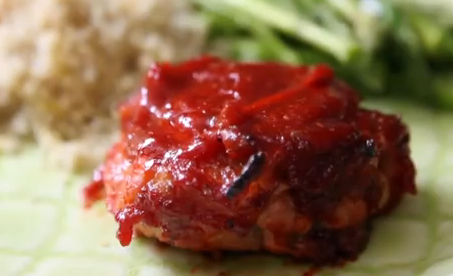 How to make barbecued chicken - without a grill