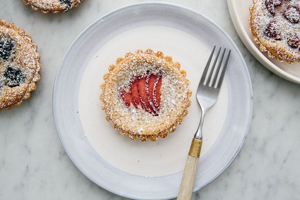 How to make berry and frangipane tarts