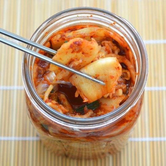 How to make cabbage kimchi