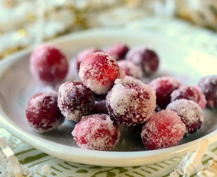 How to make candied cranberries