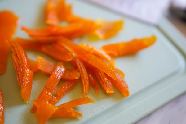 How to make candied orange peel