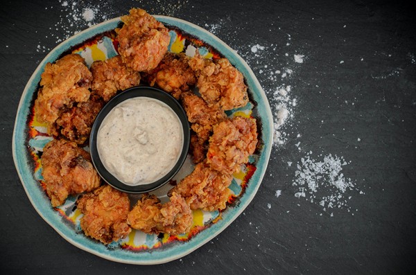 How to make chicken 65 (Indian fried chicken)