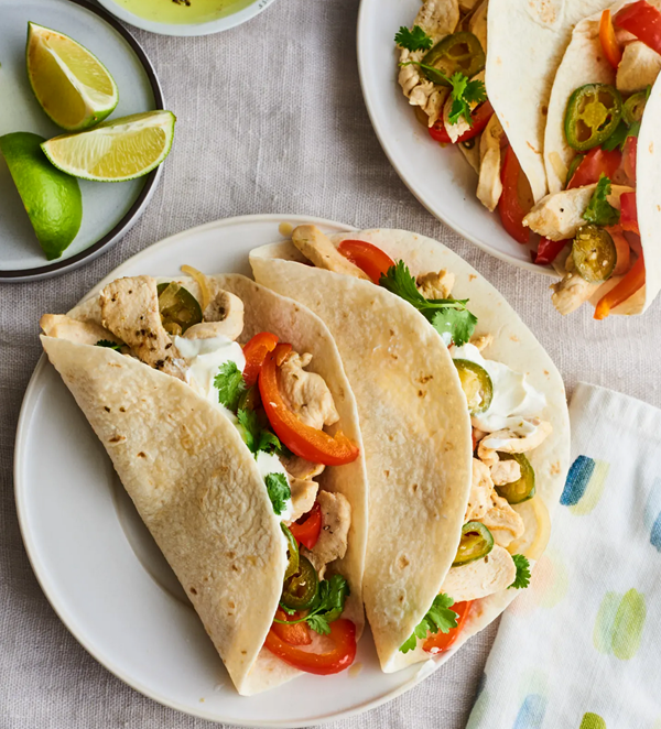 How to make chicken fajitas