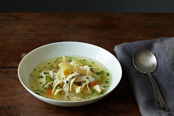 How to make chicken noodle soup without a recipe