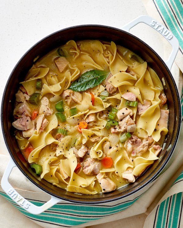 How to make chicken noodle soup
