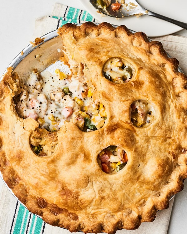 How to make chicken pot pie 