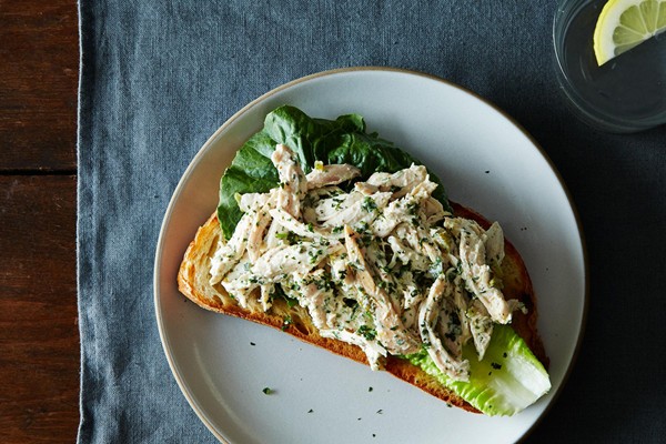 How to make chicken salad without a recipe