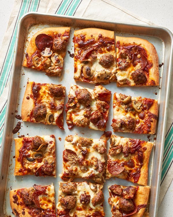 How to make classic sheet pan pizza