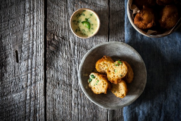 How to make classic Southern hushpuppies at home (with jalapeño cilantro aioli)