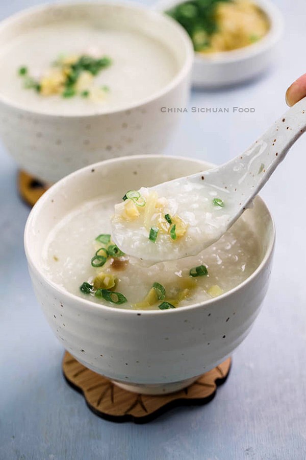 How to make congee (rice porridge)