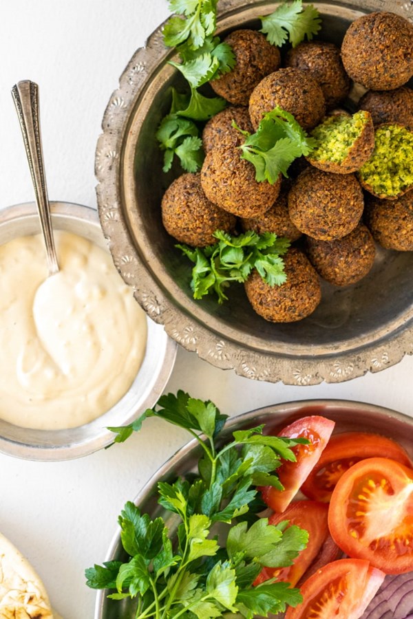 How to make falafel [tahini sauce]