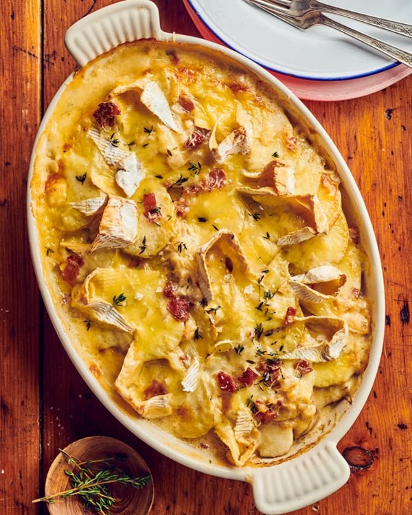 How to make French potato, bacon, and cheese casserole (Tartiflette)