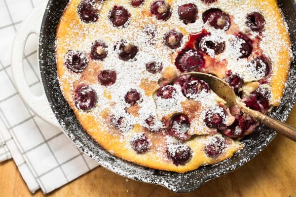 How to make fruit clafoutis